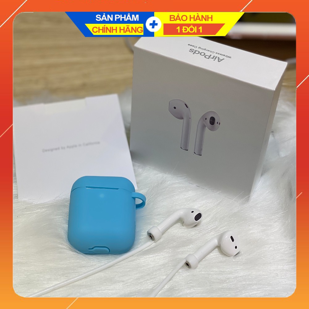 Tai nghe Bluetooth [ AIRPODS 2 ] 🔥MUA 1 TẶNG 2 🔥 Định vị, Đổi tên, Sạc Không dây | Lỗi Đổi 3 tháng Toàn Hệ Thống TSM