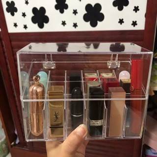 [Size cao]Hộp đựng son 18 ô có nắp