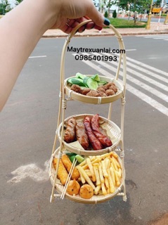 Kệ tre 1-2-3 tầng