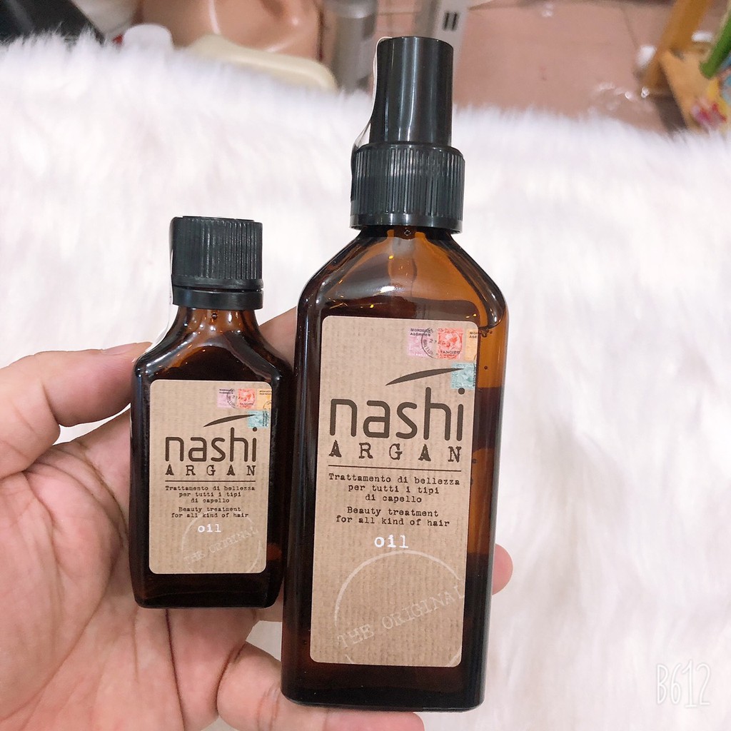 TINH DẦU NUÔI DƯỠNG,PHỤC HỒI TÓC NASHI ARGAN 30ML 100ML