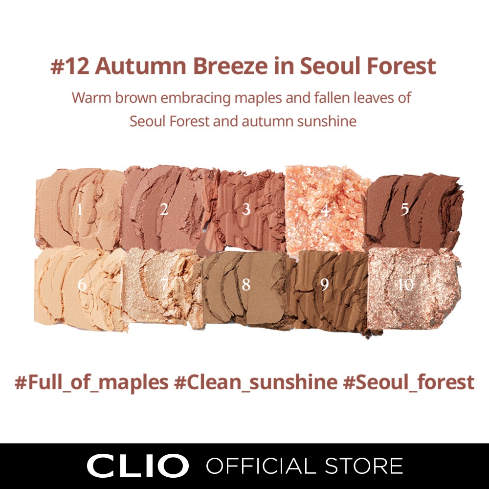 Bảng Phấn Mắt Clio Màu Sắc Độc Đáo Thiết Kế Chất Lượng Cao 6g | BigBuy360 - bigbuy360.vn