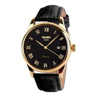 Đồng hồ nam chính hãng dây da cao cấp chống nước SKMEI SM21-MTP WATCHES