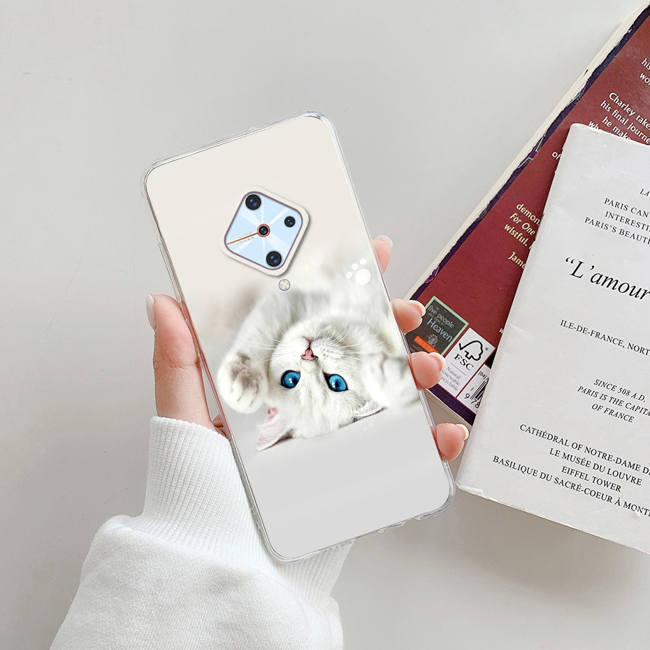 Ốp điện thoại họa tiết hoa thời trang thích hợp cho vivo s1 pro 1920 pd1945f s1pro