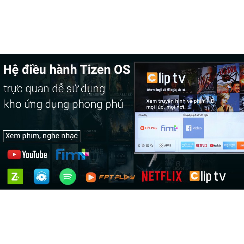 Smart Tivi QLED Samsung 4K 55 inch QA55Q6FN Mới 2018