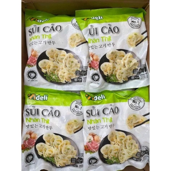 Sủi cảo nhân thịt Videli (giao nhanh HCM)