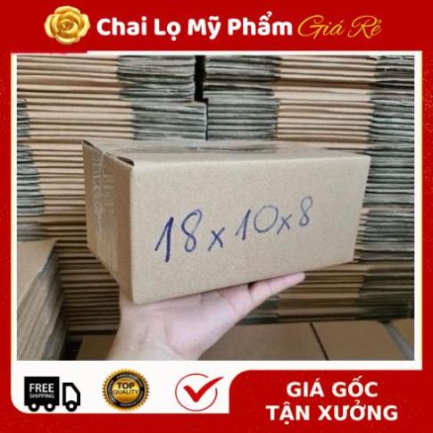 [RẺ VÔ ĐỊCH] [Combo 10sp] Hộp Carton Giá Rẻ ❤ [18x10x8] Thùng Hộp Carton Đóng Gói Hàng , phụ kiện du lịch