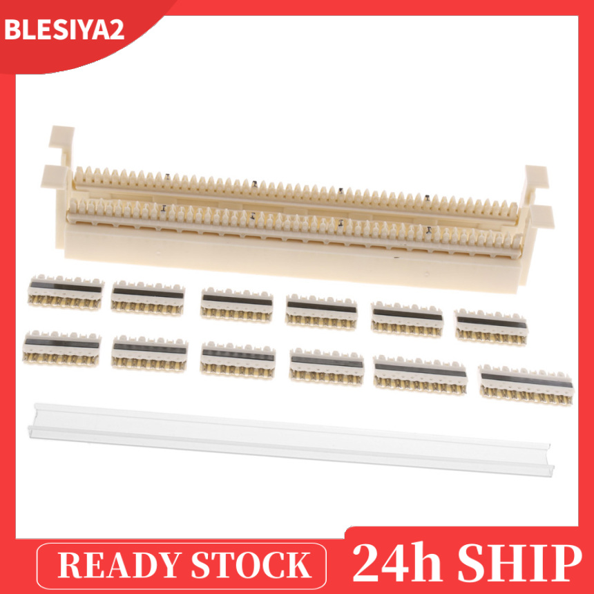[BLESIYA2]Replacement 66Punch Down 50Pair Wiring Block 66-IDC 110-IDC Phone Voice Data | BigBuy360 - bigbuy360.vn