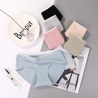 Combo 5 quần lót cotton gân tăm không đường may kháng khuẩn mẫu đẹp