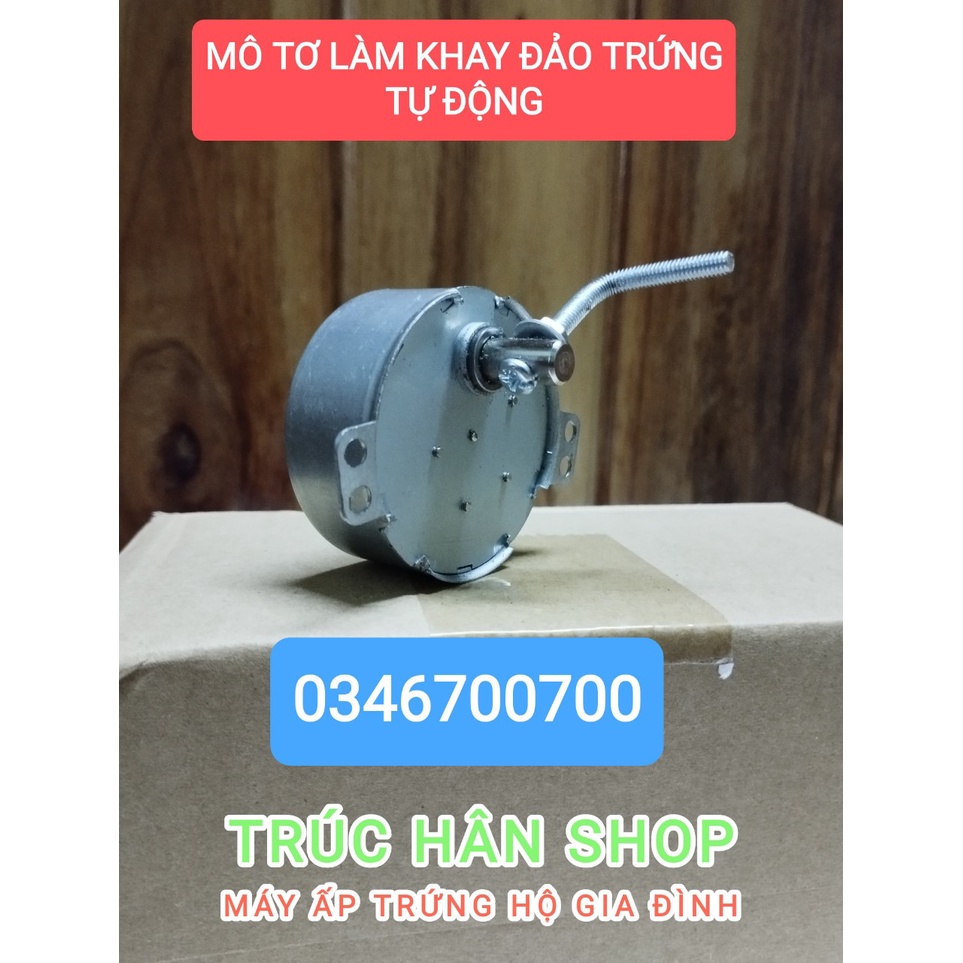 Mô tơ làm khay đảo trứng tự động