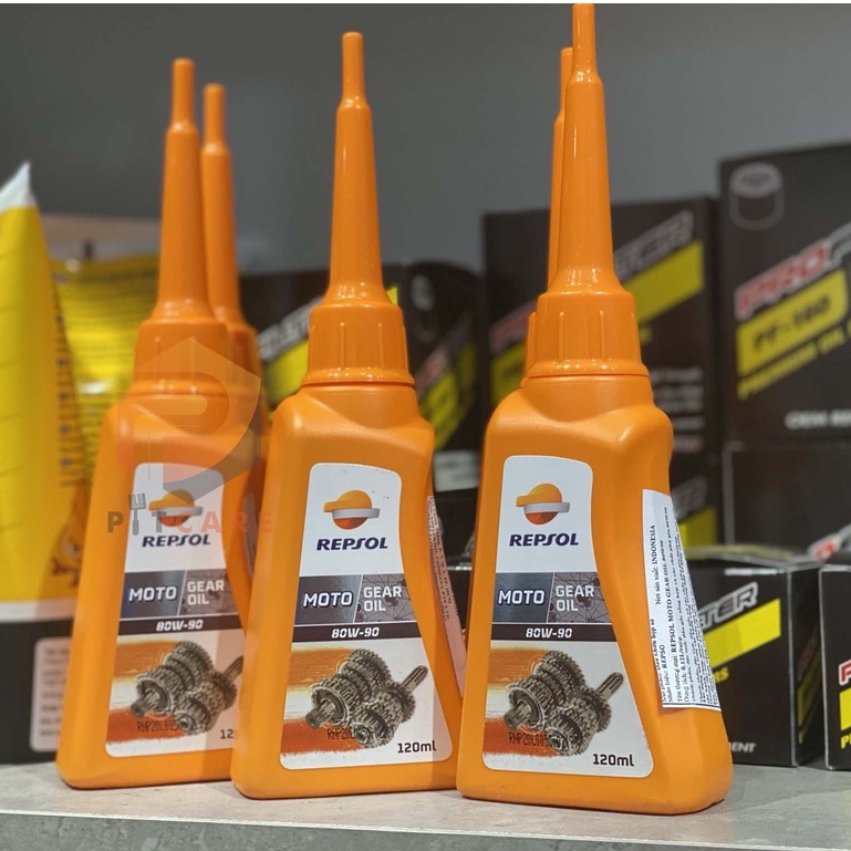Combo nhớt xe tay ga cao cấp Rep sol Scooter 5W40 1L + Nhớt hộp số Rep sol Gear Oil 80W90 120ml