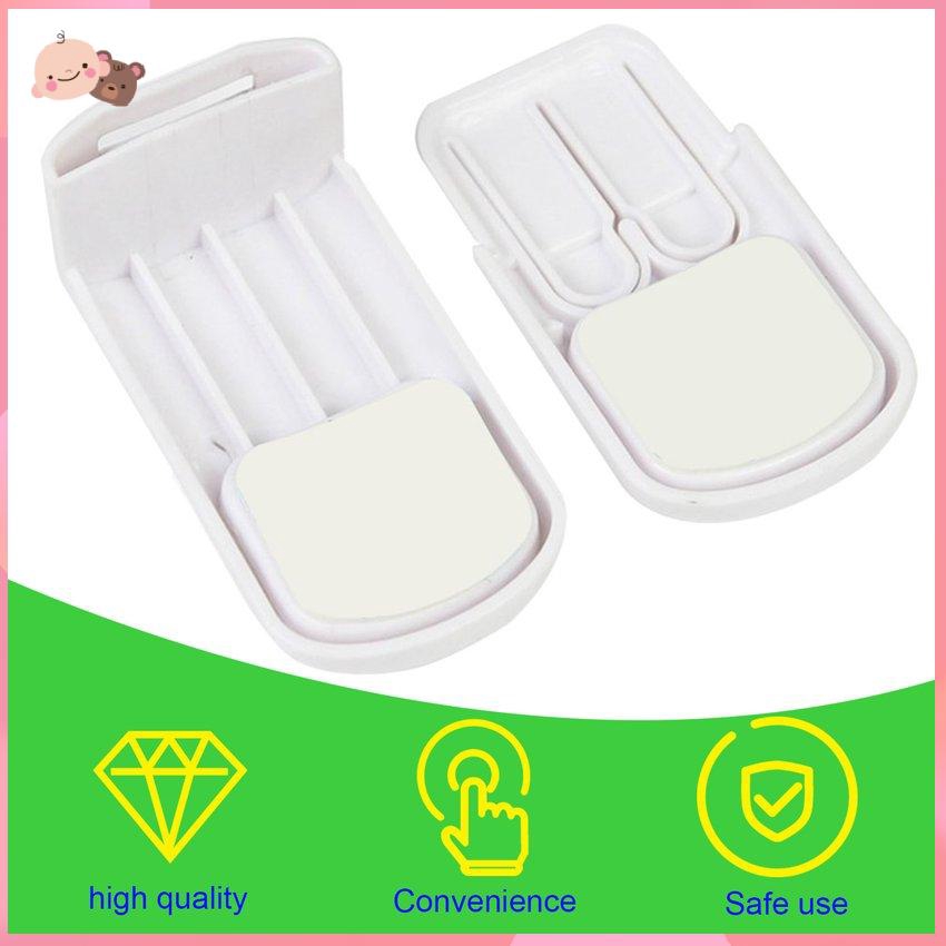 Khóa cố định ngăn cửa tủ/ cửa kéo thiết kế vuông góc tiện dụng