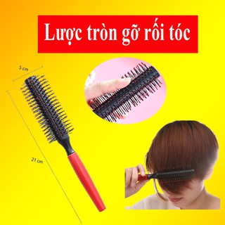 Lược tròn chải tóc uốn phồng [ LƯỢC TRÒN ] T&T