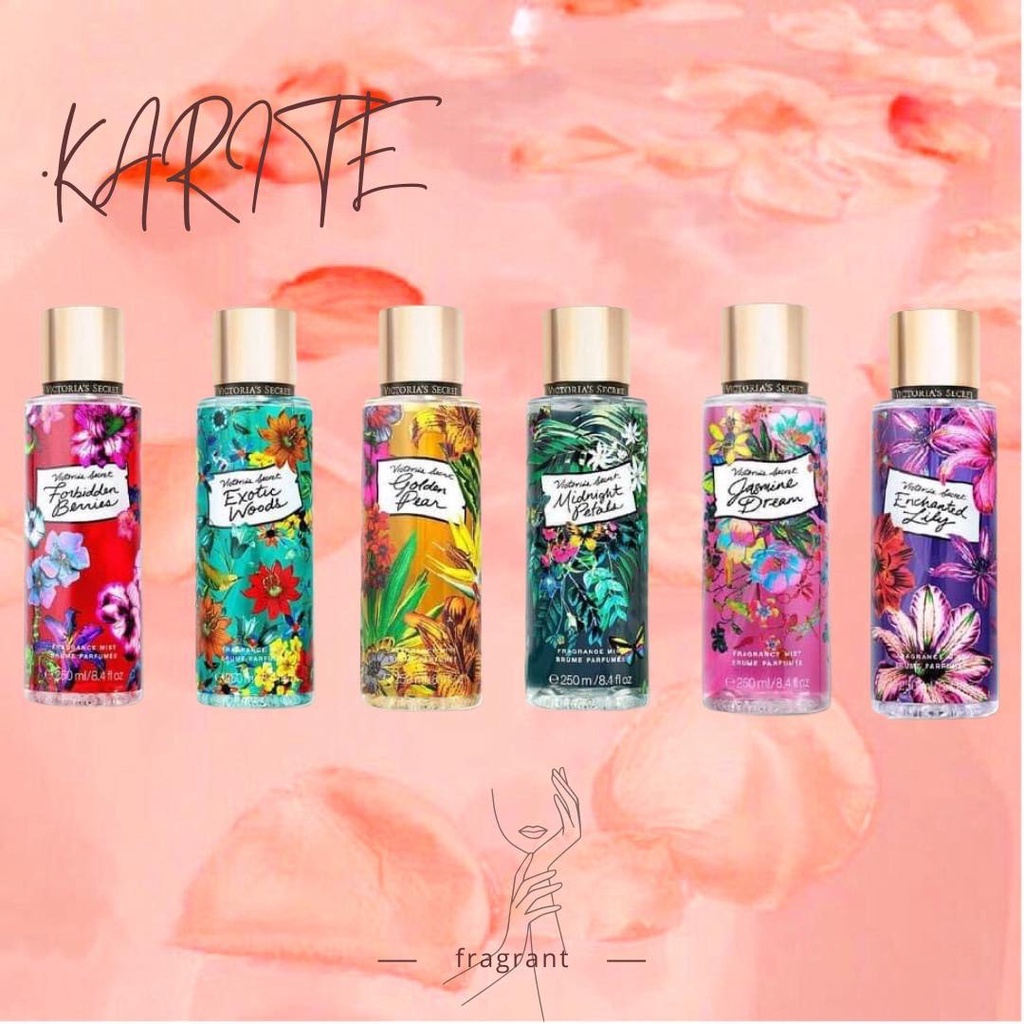 «karite» Tổng Hợp Xịt Thơm Body Mist Victoria’s Secret - WONDER GARDEN New 2019