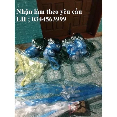 Lưới Đánh Cá sông, hồ cao 2m, 3m, 4m Dài 80m - lưới phao quả
