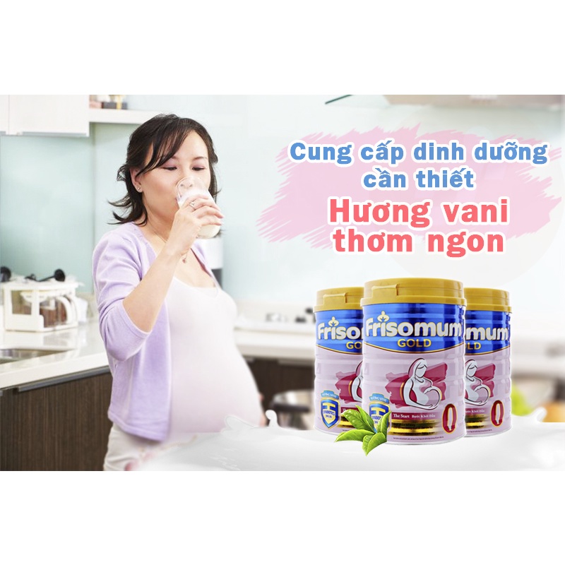 Sữa Bầu Frisomum Hương Cam Lon 400g-HSD 03/2024