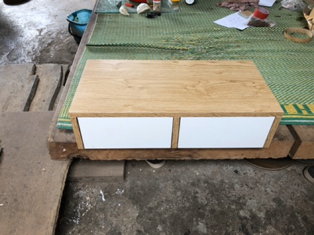 ✅ Bàn trang điểm treo tường mini đẹp 65cm có 2 ngăn kéo BTD-3558 | BigBuy360 - bigbuy360.vn