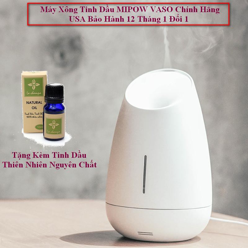 Máy Phun Sương MIPOW VASO Công Nghệ Nano Ver 2.0 2020+Tặng tinh dầu