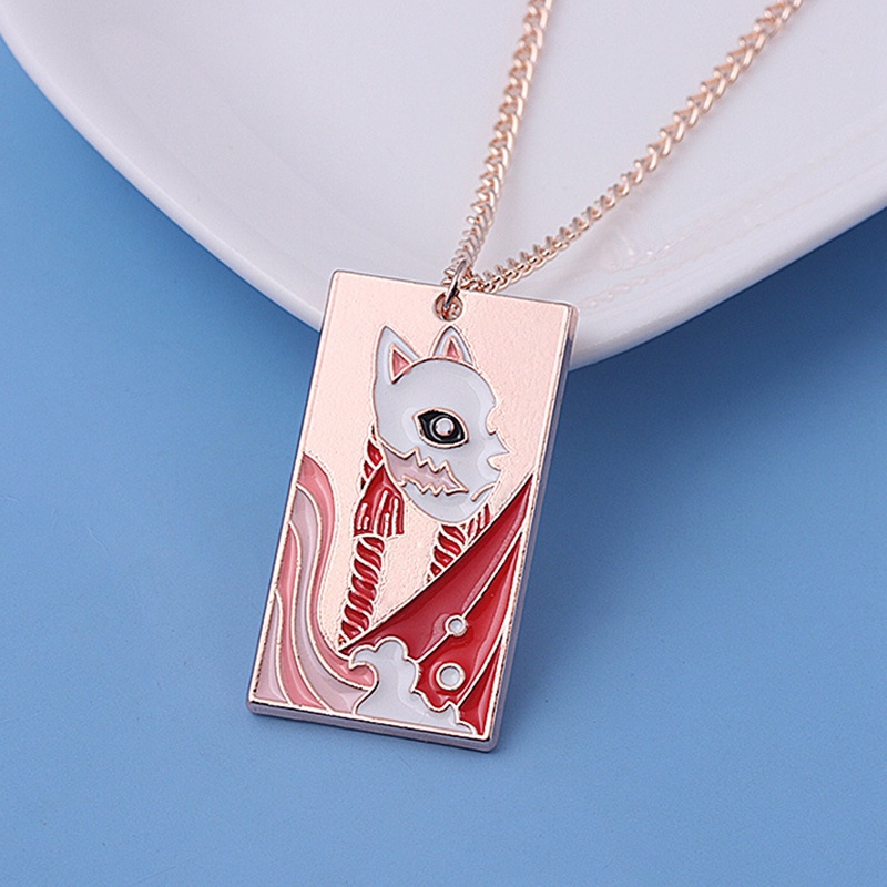 Vòng cổ Họa Tiết Hoạt Hình Demon Slayer Kimetsu no Yaiba Độc Đáo Thời Trang