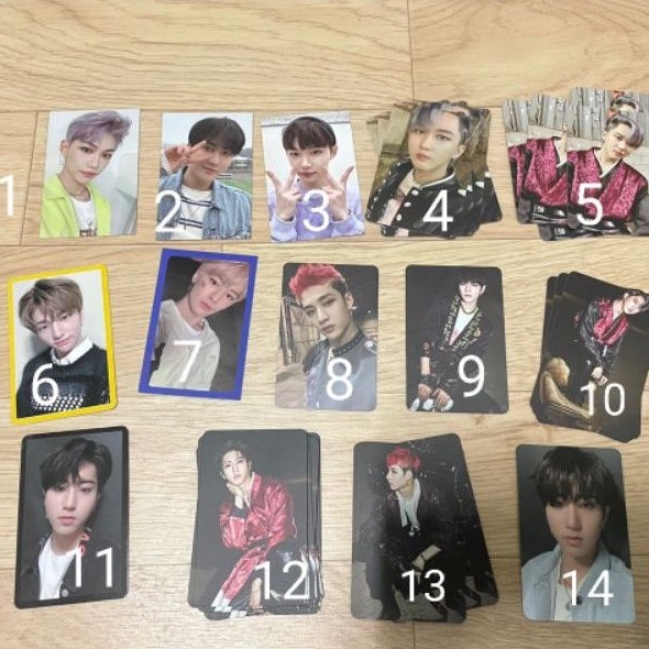 Ảnh thẻ Photocard Stray Kids các thành viên