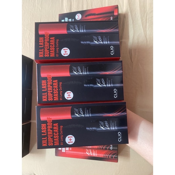[ Có sẵn] Mascara Clio chuốt mi trang điểm chống nước tiện lợi 7g | BigBuy360 - bigbuy360.vn