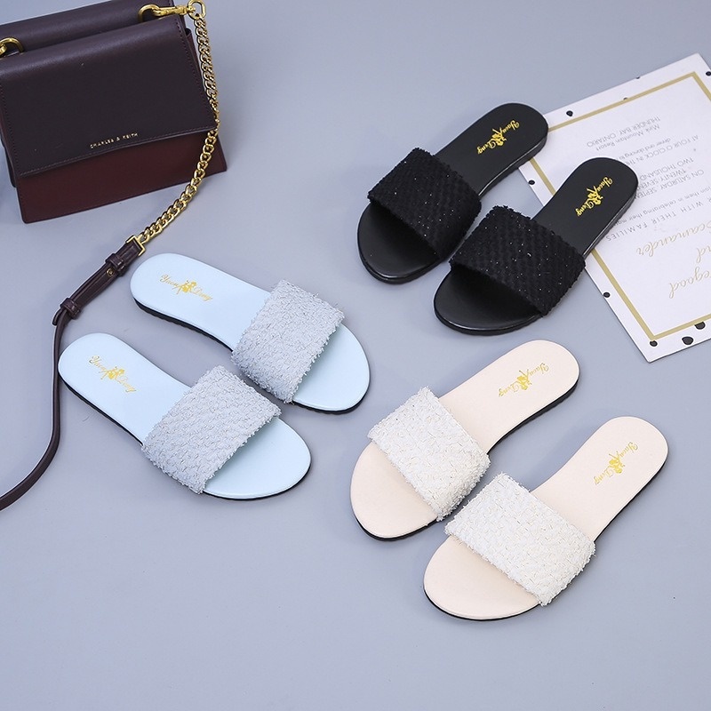 XIELUAIZTA Xăng đan Nữ Đế Bệt Thời Trang Đi Biển Mùa Hè 02107