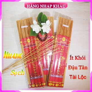 185 Nén Nhang Hương Chính Hãng Thần Tài Thái Lan Hương Sạch Ít Khói Cuộn Tàn Tài Lộc Hình Đồng Xu