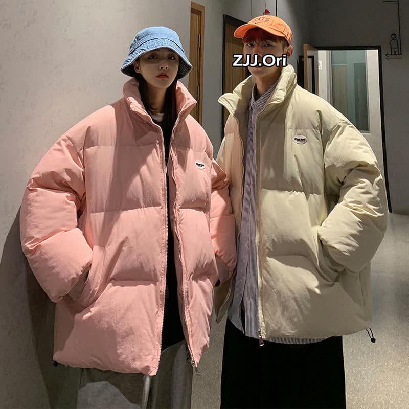 Áo phao unisex phong cách Hàn quốc