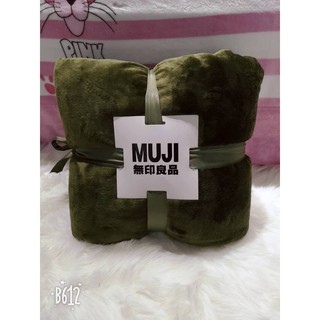 Chăn lông thỏ MUJI
