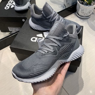 (2019) | Ảnh Thật | Giày Adidas Alpha Bouce Xám Nam