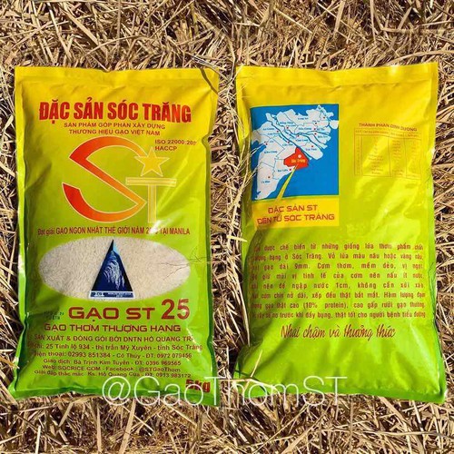 Gạo Đặc Sản Sóc Trăng ST25 5kg - Gạo ngon nhất thế giới 2019 - chính hãng | BigBuy360 - bigbuy360.vn