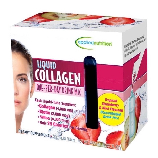 Collagen nước dạng ống.