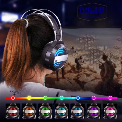 Tai nghe gaming chụp tai cho game thủ,Tai nghe headphone chuyên Game Q9 có LED cho máy tính BẢO HÀNH 1 ĐỔI 1 Blueshop