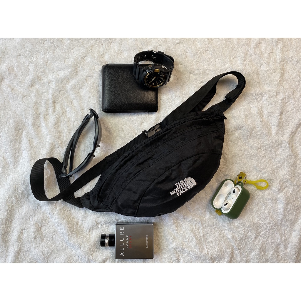 Túi bao tử The North Face nam nữ màu Đen/Vàng/Đỏ/Xanh Lá chính hãng cao cấp đeo hông,bụng, ngực