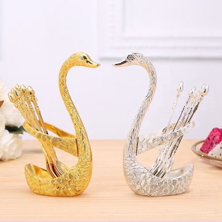 Cốc đựng thìa dĩa hình thiên nga