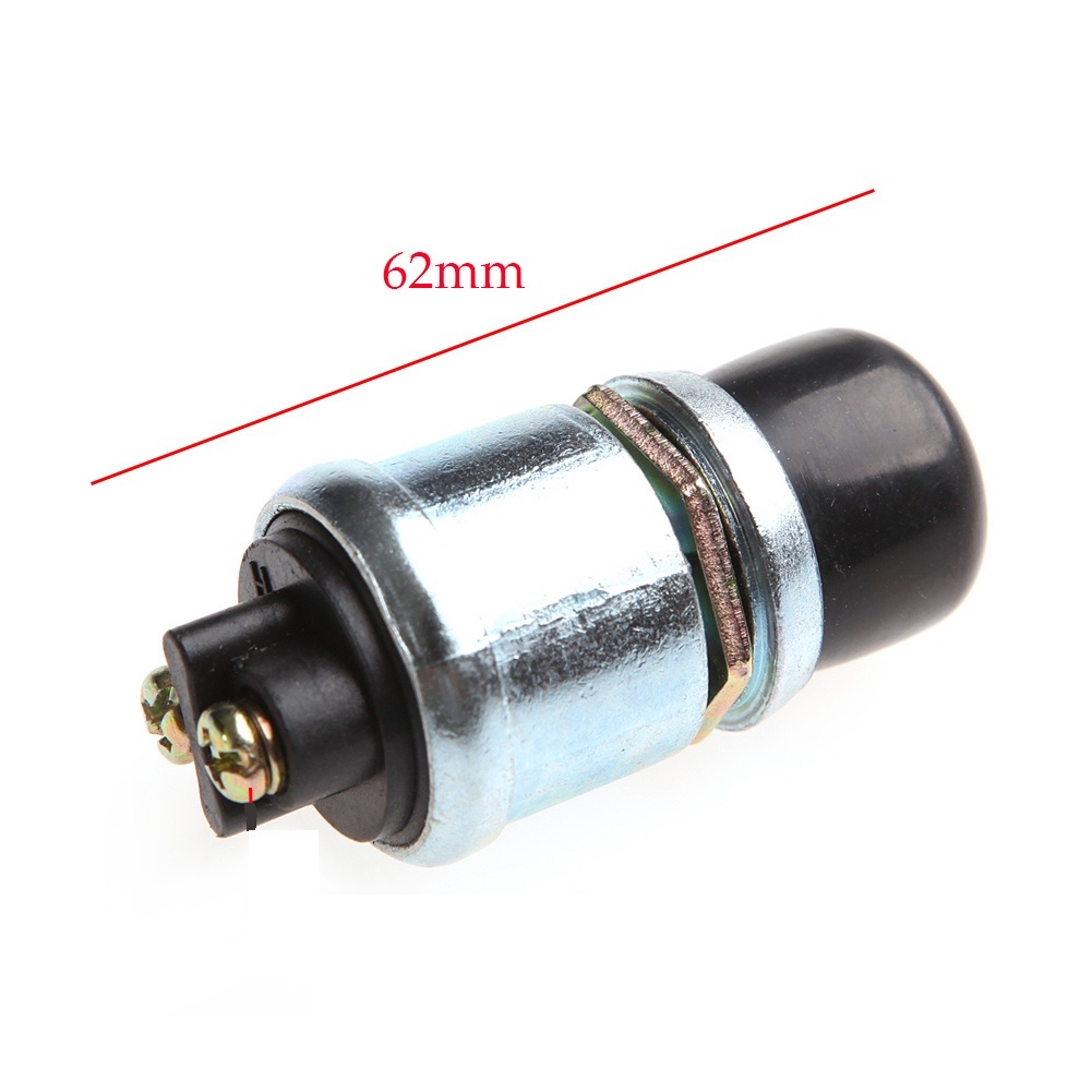 Công tắc khởi động 12V 20A cho xe hơi, tàu thuyền - Nút nhấn/nhả