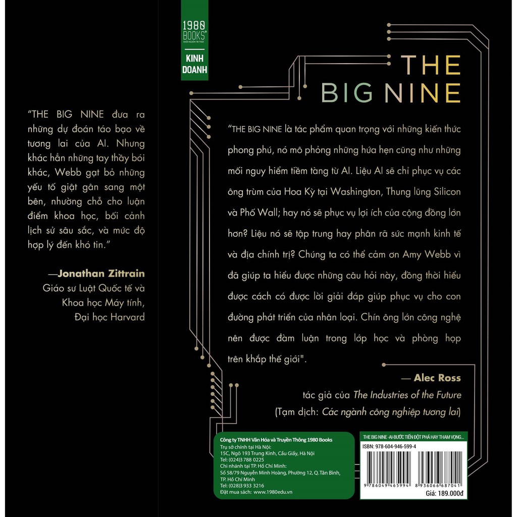 Sách - The Big Nine - Amy Webb