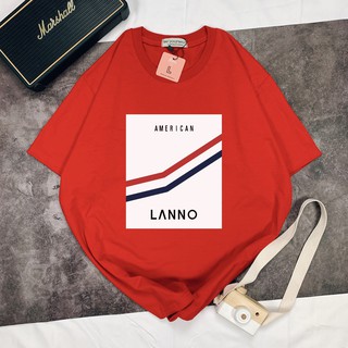 [FLASH SALE] Áo thun nam nữ, Áo thun tay lỡ nam nữ size 40-80KG - LANNO