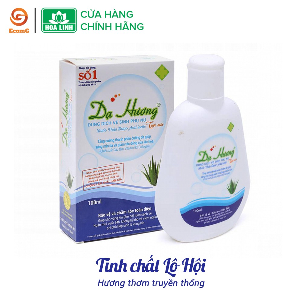 Dung dịch vệ sinh phụ nữ dạng gel Dạ Hương lô hội truyền thống 50ml 100ml 120ml- DH4-02