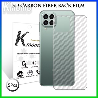 Set 5 Miếng Dán Sợi Carbon 3D Cho Samsung Galaxy M53 M33 5G M23 M52 M22 M62 M32 M30s M31s M21s M30s M51 M31 M21 M12 M11