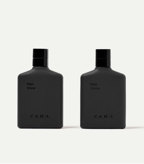 NƯỚC HOA ZARA MAN SET SILVER-GOLD, SILVER-UOMO