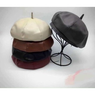Mũ nồi, mũ beret da cá tính MN01