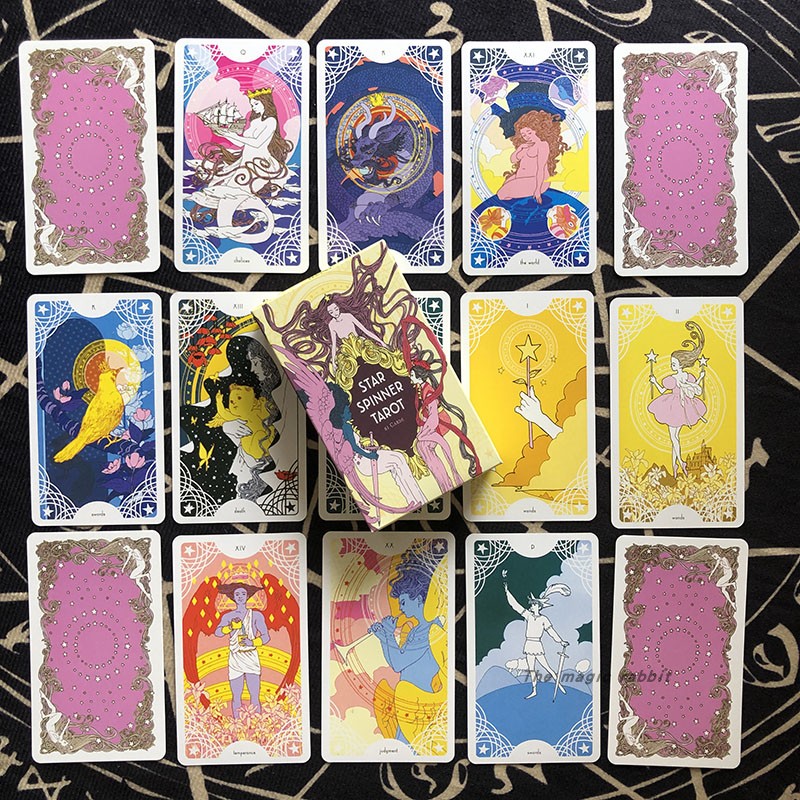 SPINNER Bộ Bài Tarot Chất Lượng Cao Tiện Lợi Dễ Sử Dụng