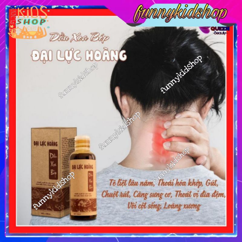 Dầu Xoa Bóp Đại Lực Hoàng 120ml