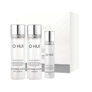 Bộ Dưỡng Trắng Ohui Extreme White Miniature Kit 3pcs hàng thật, chính hãng