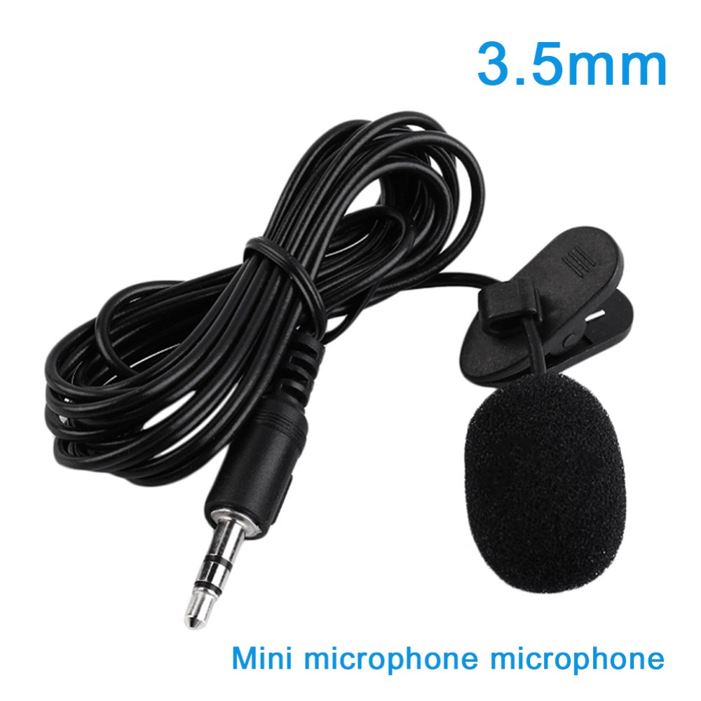 Micro Mini 1.5m Có Dây KẹP Cho ĐiệN ThoạI Laptop