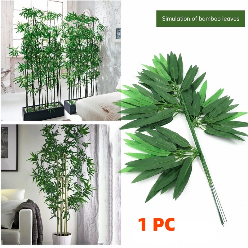 Cành Lá Tre Nhân Tạo Phong Cách Bắc Âu Dùng Để Trang Trí Nhà