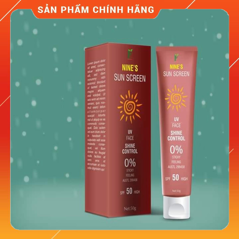 Kem Chống Nắng Sinh Học SPF 50+++ Dưỡng Âm Làm Trắng Da