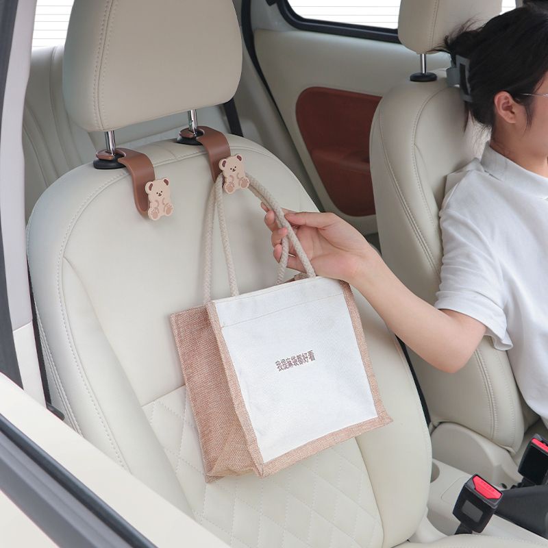 [Hàng Mới] Móc Treo Đồ Đa Năng Gắn Sau Ghế Xe Hơi