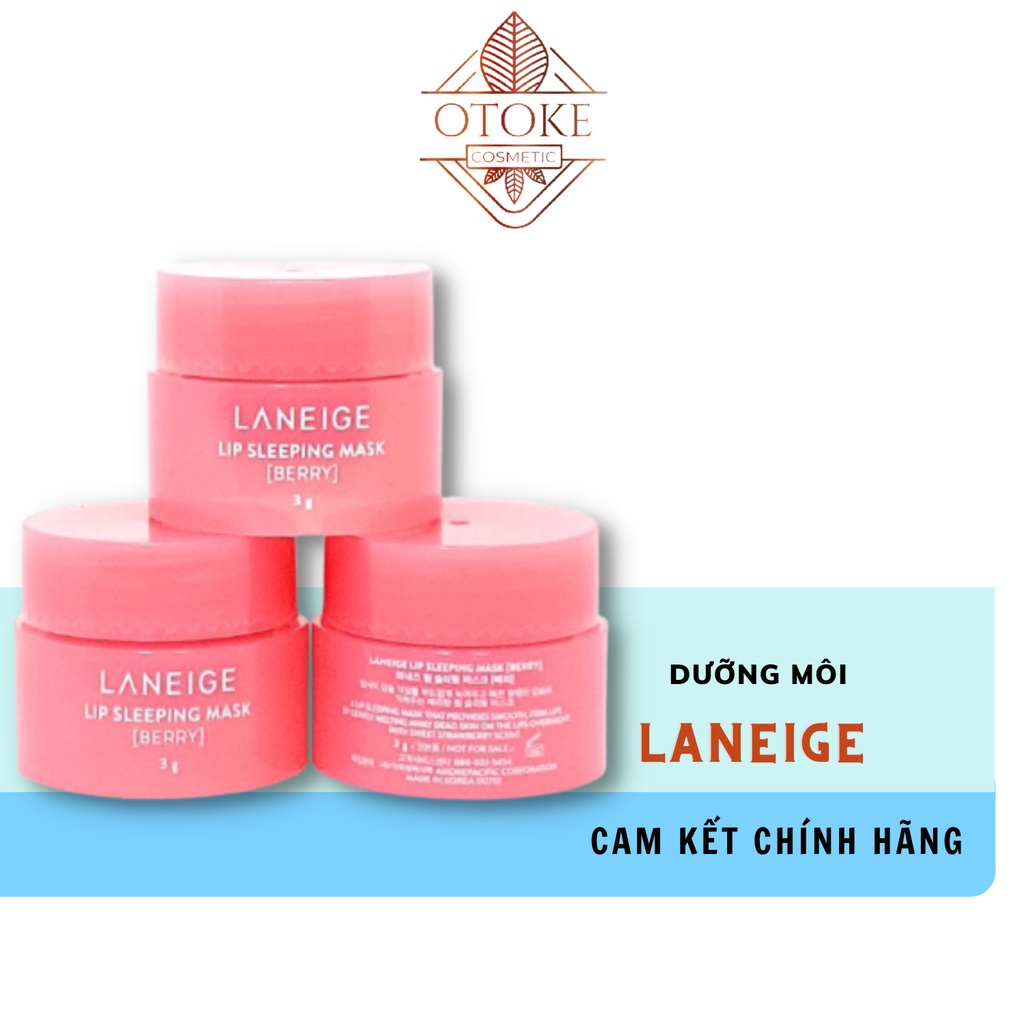 Mặt nạ ngủ môi Laneige Lip Sleeping Mask Berry 3g