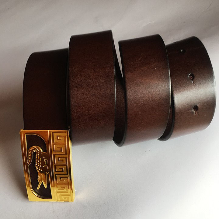 [HÀNG CHẤT] dây nịt nam thắt lưng da doanh nhân cao cấp thời trang khóa mạ vàng 24k | BigBuy360 - bigbuy360.vn